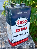 Vintage Öldose / Bidon ESSO Extra LONDON 1 Gallon