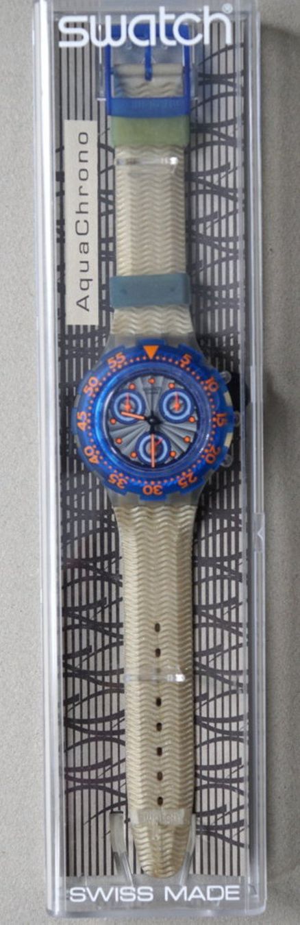 Swatch Orologi: SWATCH AquaChrono – Nuovo e nell'imballaggio originale da Erlinsbach SO venduto da mustreduce 2
