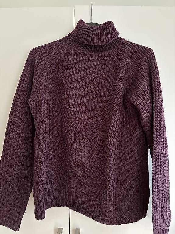 Maglioni & Felpe: Rollkragen-Strickpullover violett/lila – Usato da Basel venduto da rebecca_b