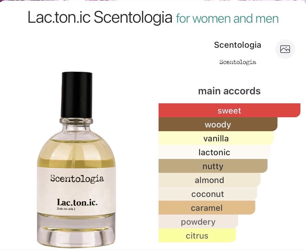 Profumi & Eau de Toilette: Scentologia Lac.ton.ic – Nuovo (secondo la descrizione) da Winterthur venduto da Selinnn 3