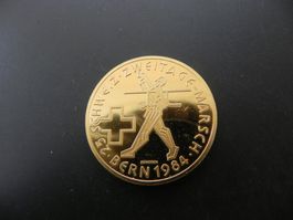 Medaille Schweiz Zweitagemarsch Bern 1984
