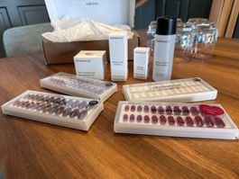 DOONAILS Soft Gel Press Ons in 4 Farben und Zubehör