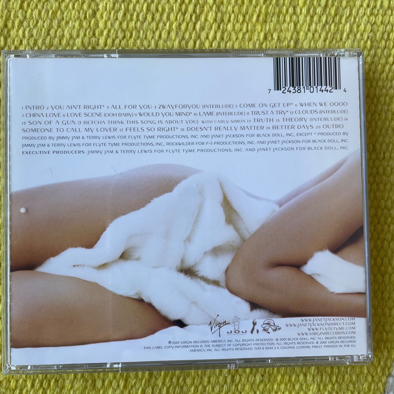 CD: JANET JACKSON-ALL FOR YOU – Usato da Rorschacherberg venduto da CD-Roli 1