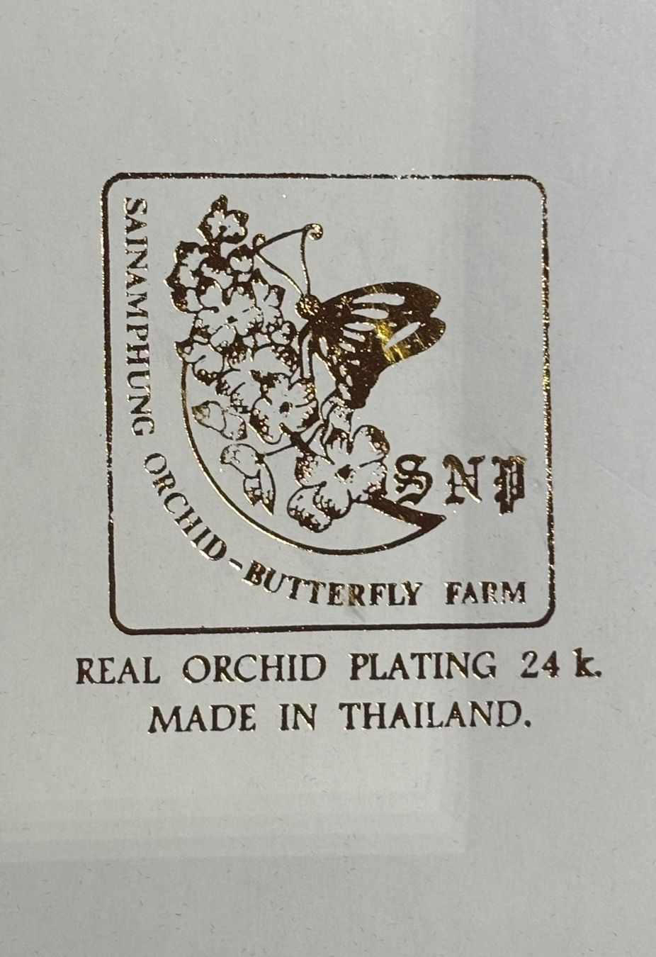 Spille & Fermagli: Brosche "ORCHIDEE" 24 Karat vergoldet – Nuovo (secondo la descrizione) da Zürich venduto da Tzhkely24 2
