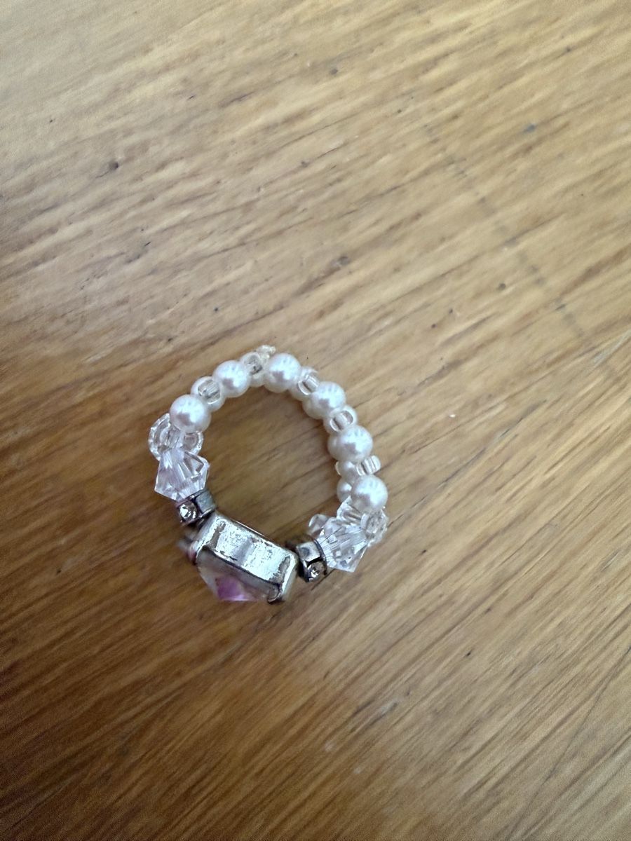 Anelli: Ring mit Kristallen und Perlen – Usato da Richterswil venduto da cobruetsch 2