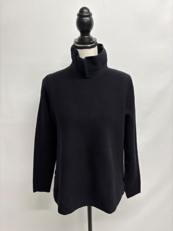 COS Langarmshirt blau mit Rollkragen Gr. XS / S