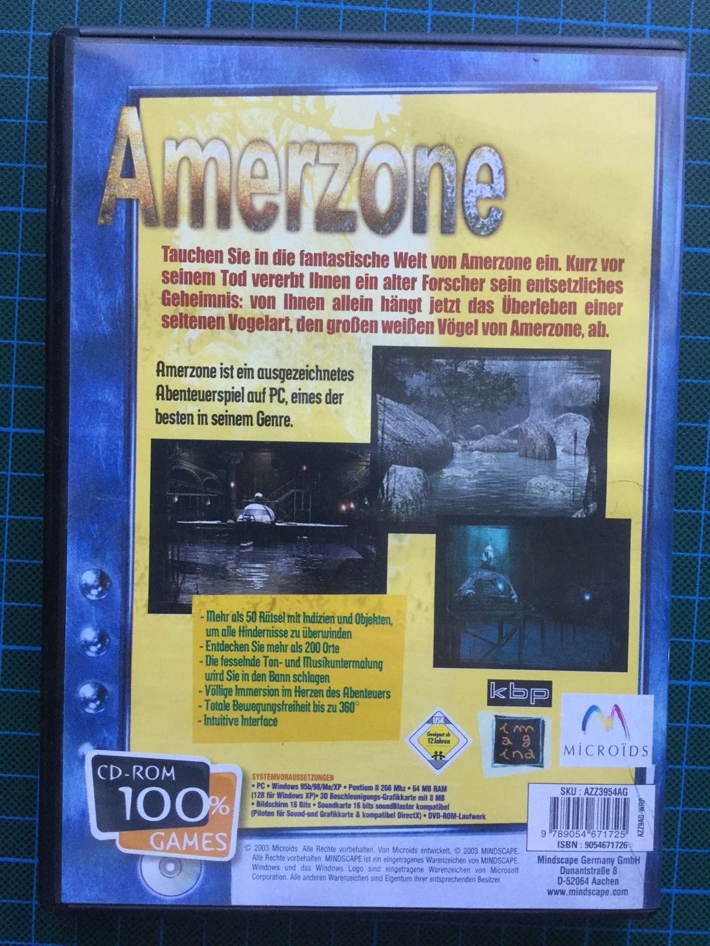 Giochi: Amerzone PC Spiel – Usato da Derendingen venduto da Gaston.J 3