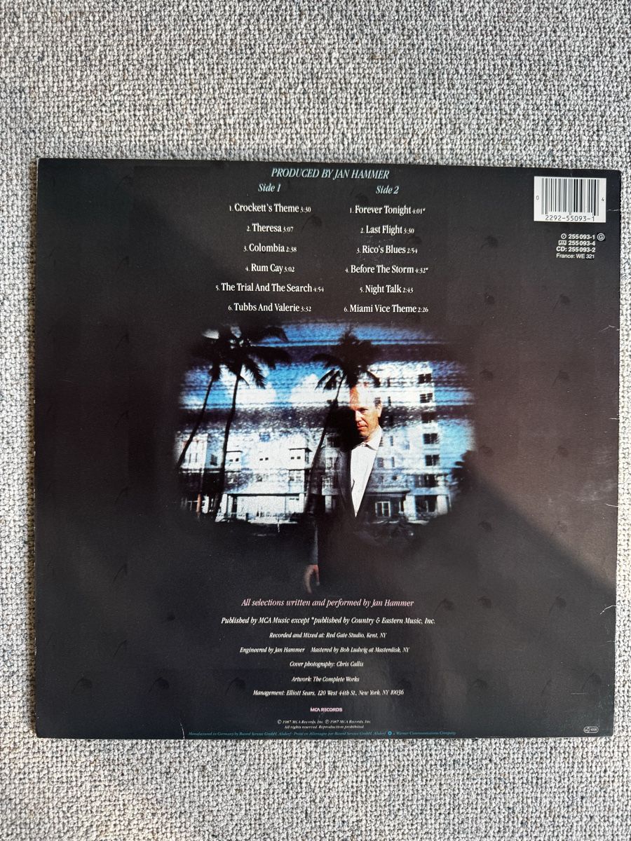 Dischi in vinile: Jan Hammer -  Escape From Television - LP - 80s – Usato da Rorbas venduto da BlackstarRecords 1