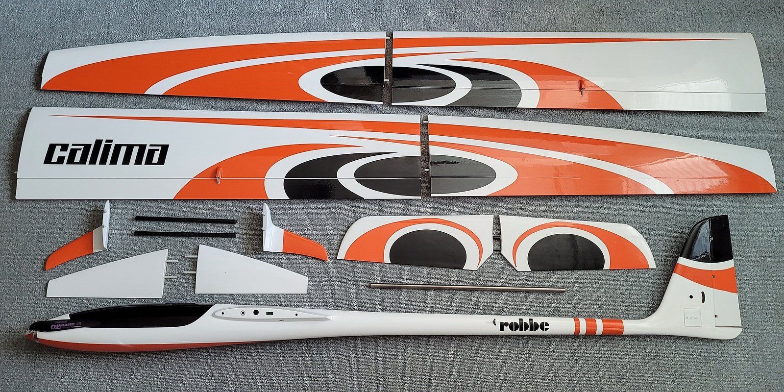 Robbe Modellismo RC: Robbe Calima PNP mit 3.8/4.3m Spannweite – Usato da Aarburg venduto da archer769