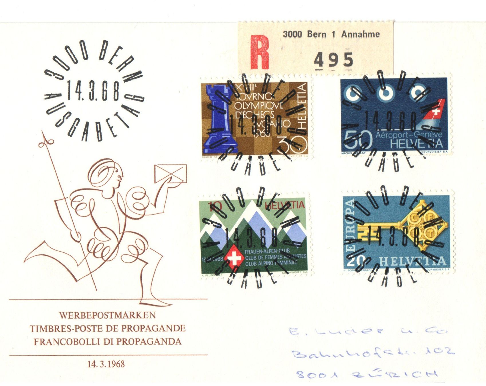 Tous les timbres: FDC – D'occasion à Echichens par Topfila