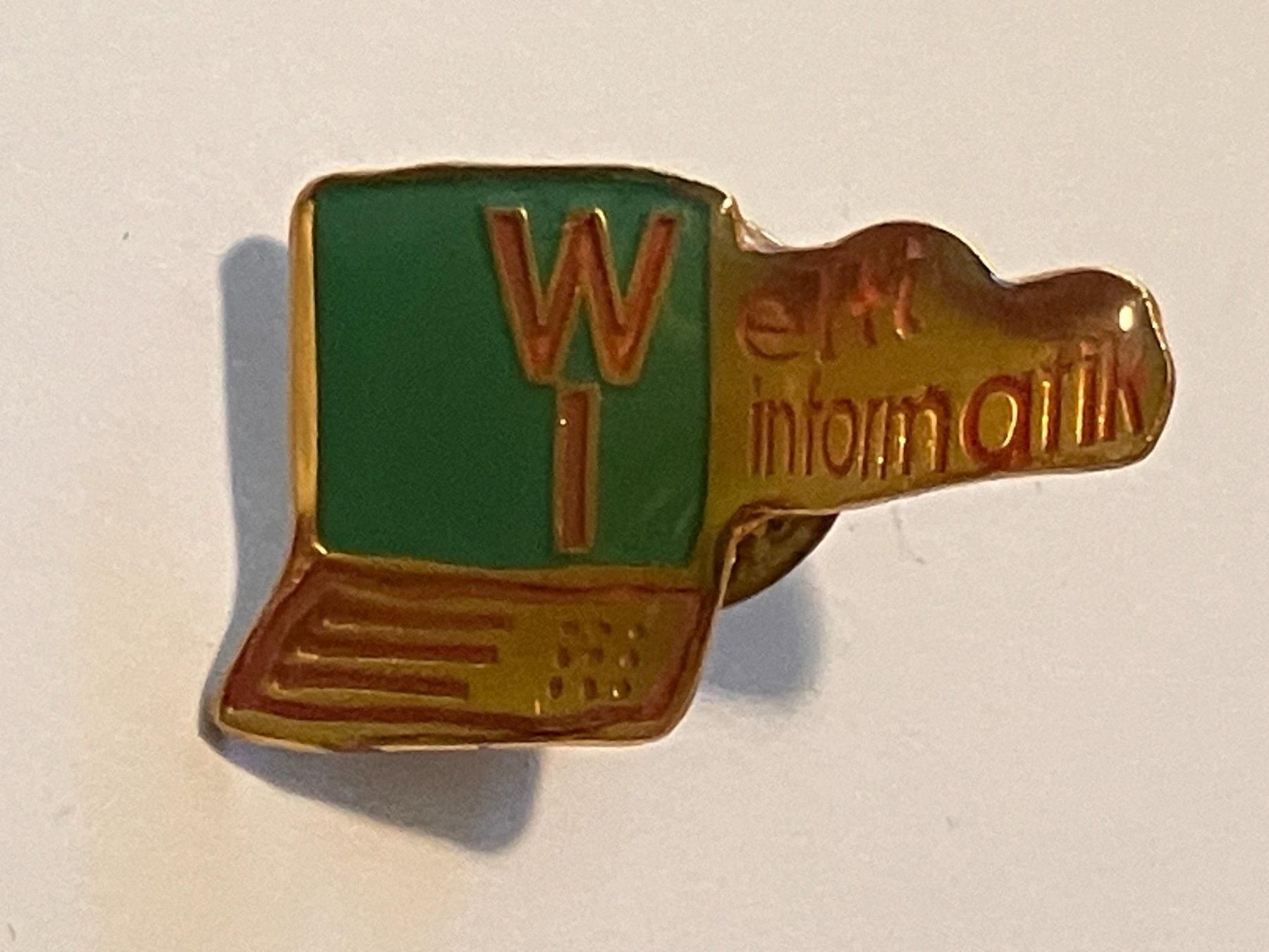 Plaquettes & Badges: 1 Pin Welti Informatik – D'occasion à Basel par djwwpp