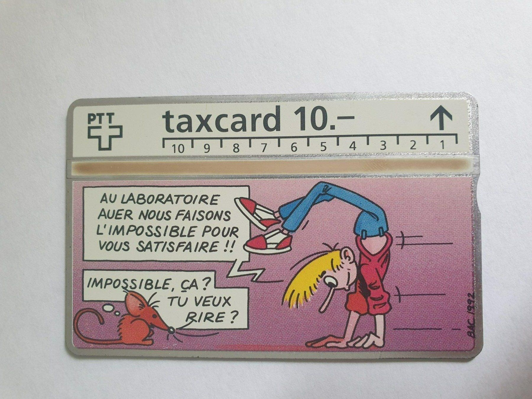 Telefon- & Taxkarten: Laboratoire Auer - 100ex / ungebr. – Gebraucht aus Rain von chesz