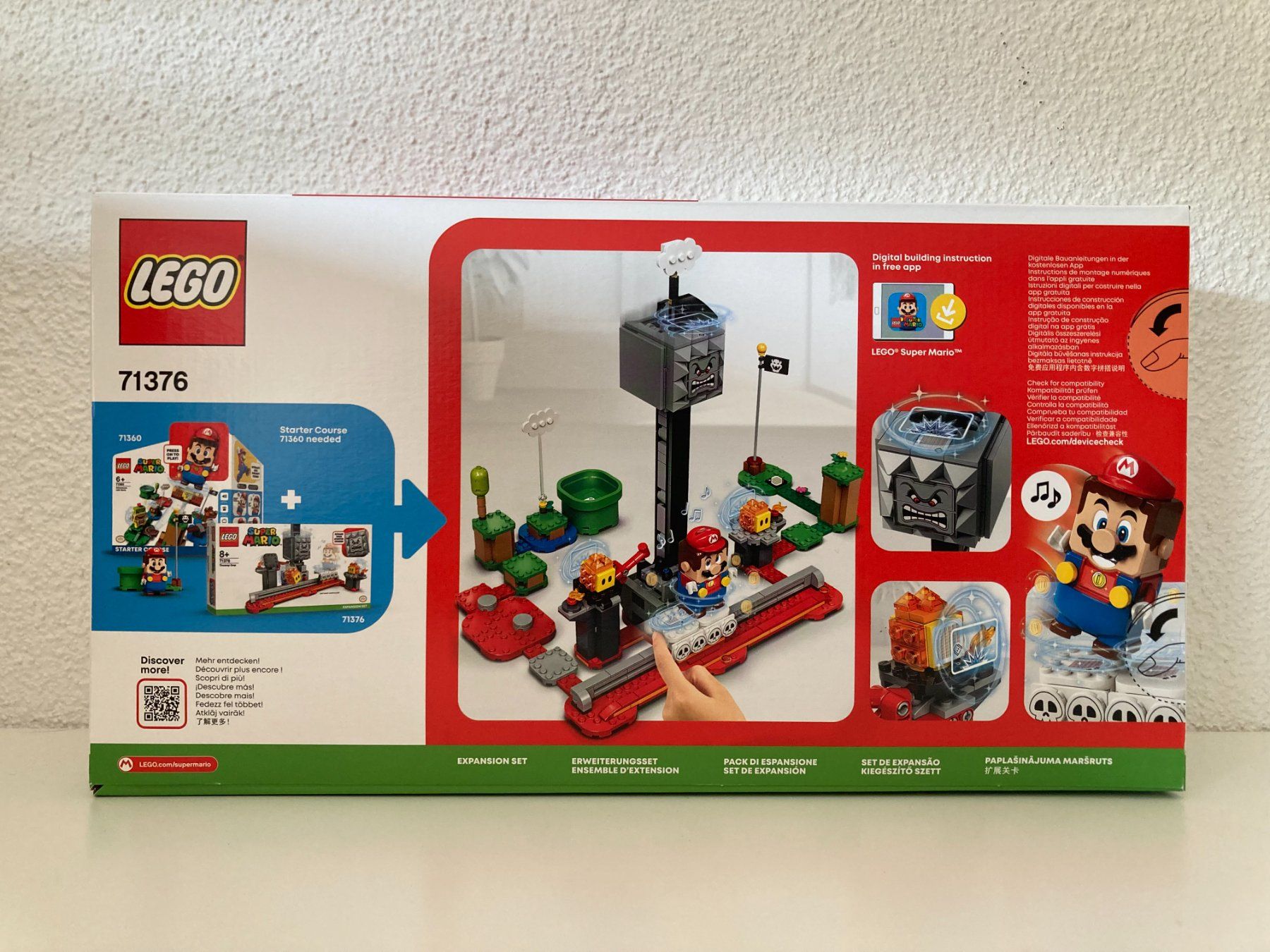 Lego Giocattoli: Lego Super Mario 71376 Thwomp Drop – Nuovo e nell'imballaggio originale da Beringen venduto da pkr_z622 1