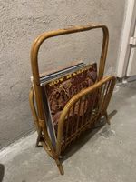 Zeitschriftenständer Rattan Vintage guter Zustand