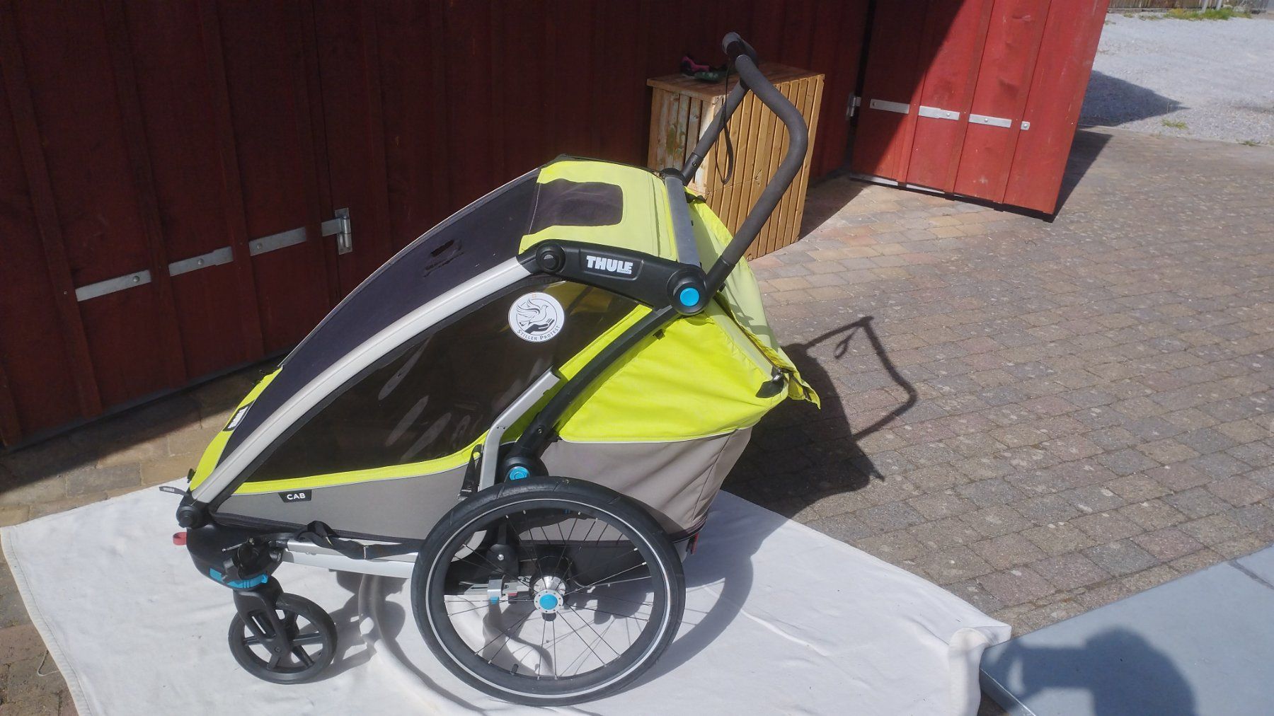 Thule Rimorchi: Thule Chariot Cab Veloanhänger 2 – Usato da Wald ZH venduto da besivonbesmer