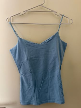 Débardeur Tally Weijl bleu taille S bon état