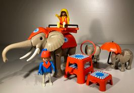 Playmobil Zirkus Elefanten-Dressur, Vintage Rarität