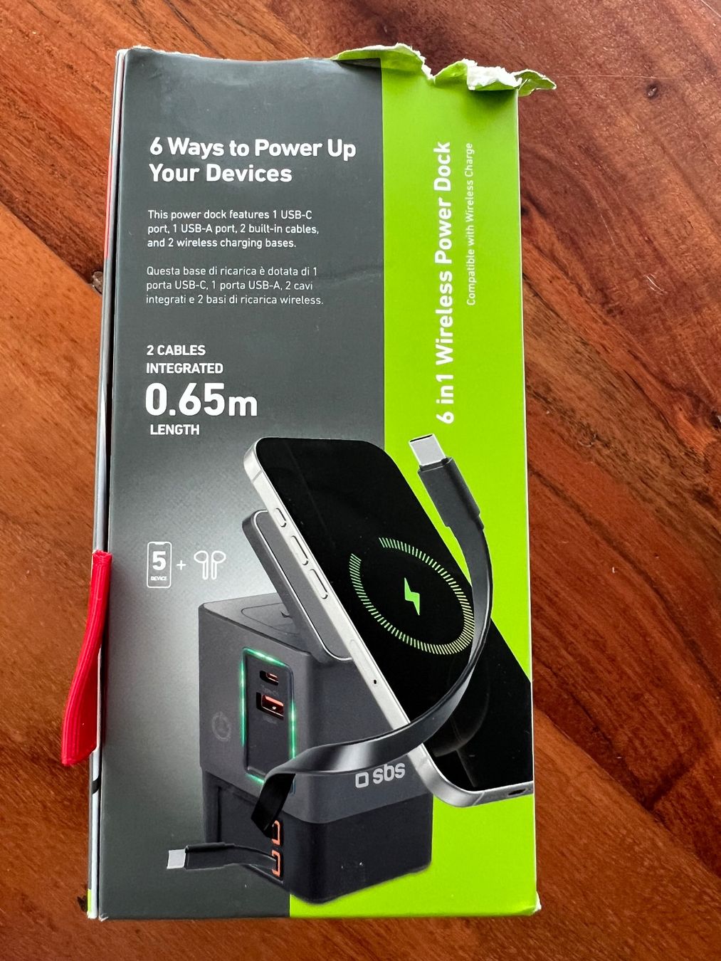Caricabatterie: Neu SBS Wireless Charger – Nuovo e nell'imballaggio originale da Buchs SG venduto da drossi750 7