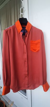 Loro Piana Bluse. Gr.40. Seide