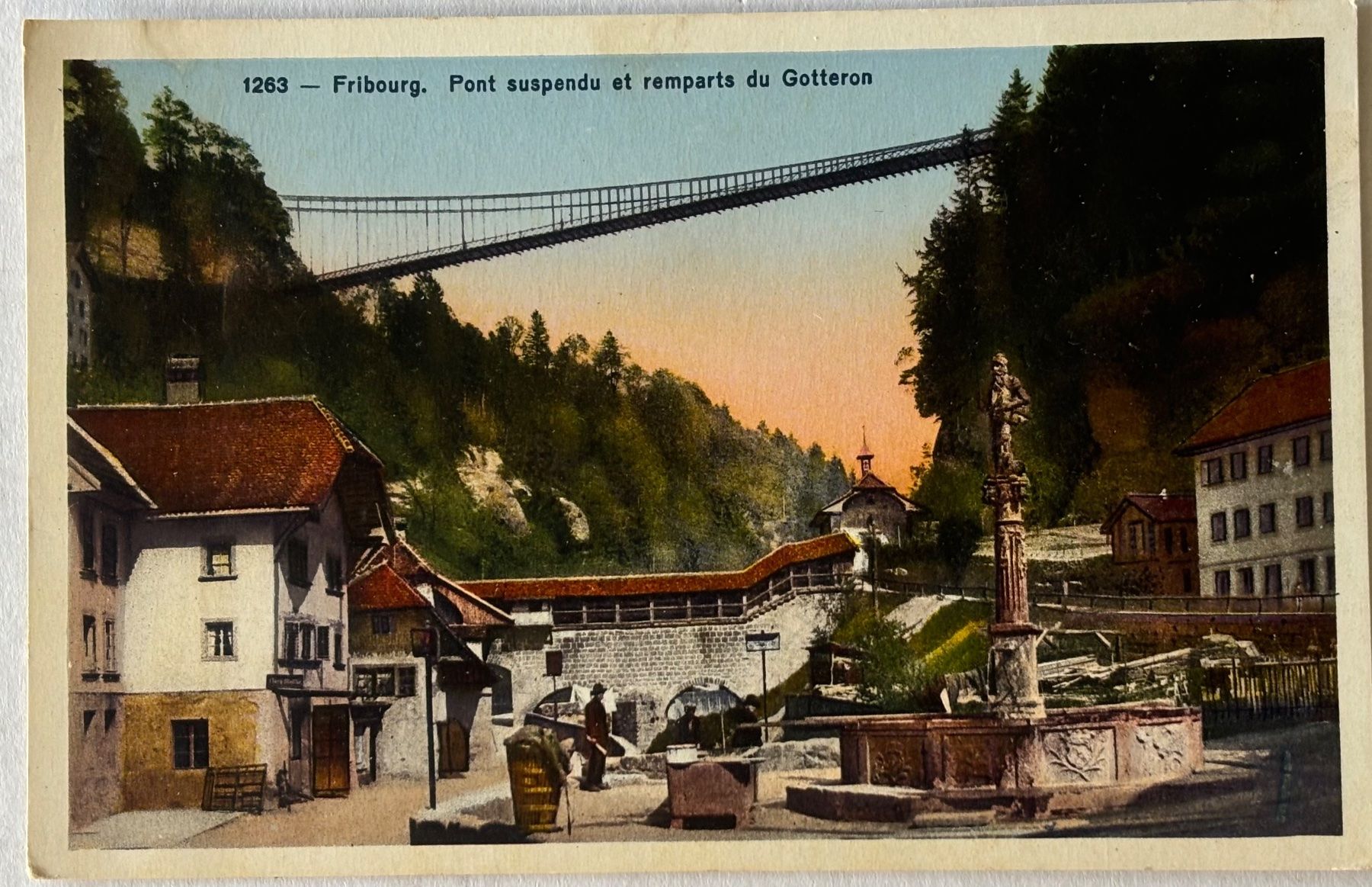 Cartes postales: Fribourg – D'occasion à Frauenfeld par Merk52