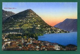 Lugano, Monte Brè e Monte Boglia, 1957, gelaufen