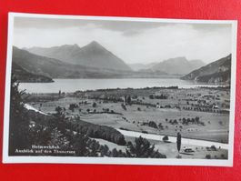 Heimwehfluh ; Ausblick auf den Thunersee 1937
