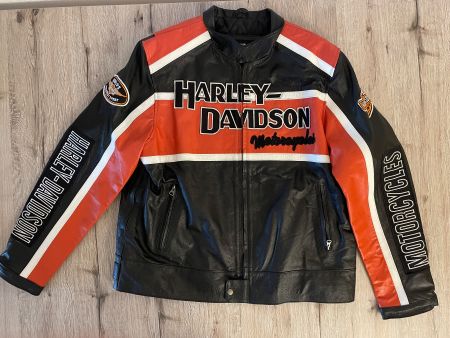 Neue original Harley Davidson Lederjacke Grösse XL