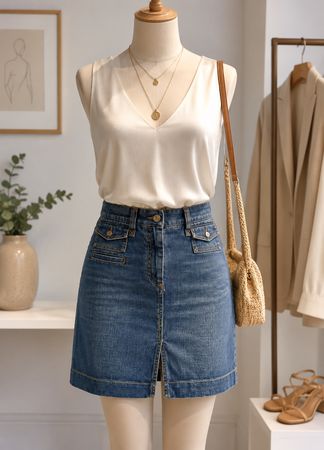 Dolce&Gabbana Jeans Rock, Gr. 36, Top Zustand, Sommer
