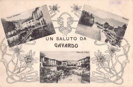 EXOTISCHE Ansichtskarte - uralt und ungewöhnlich: GAVARDO