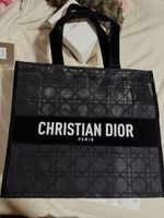Dior Black Mesh Tote