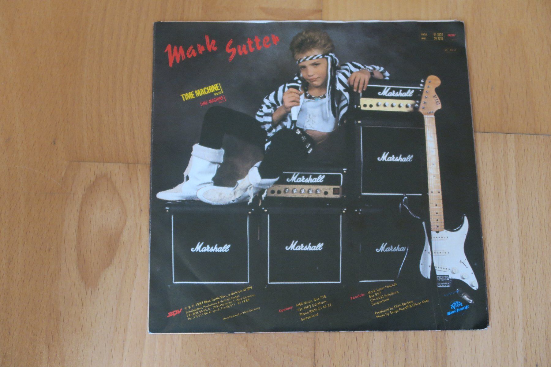 Schallplatten: Mark Sutter – Time Machine – Gebraucht aus Thun von Karibu70 1