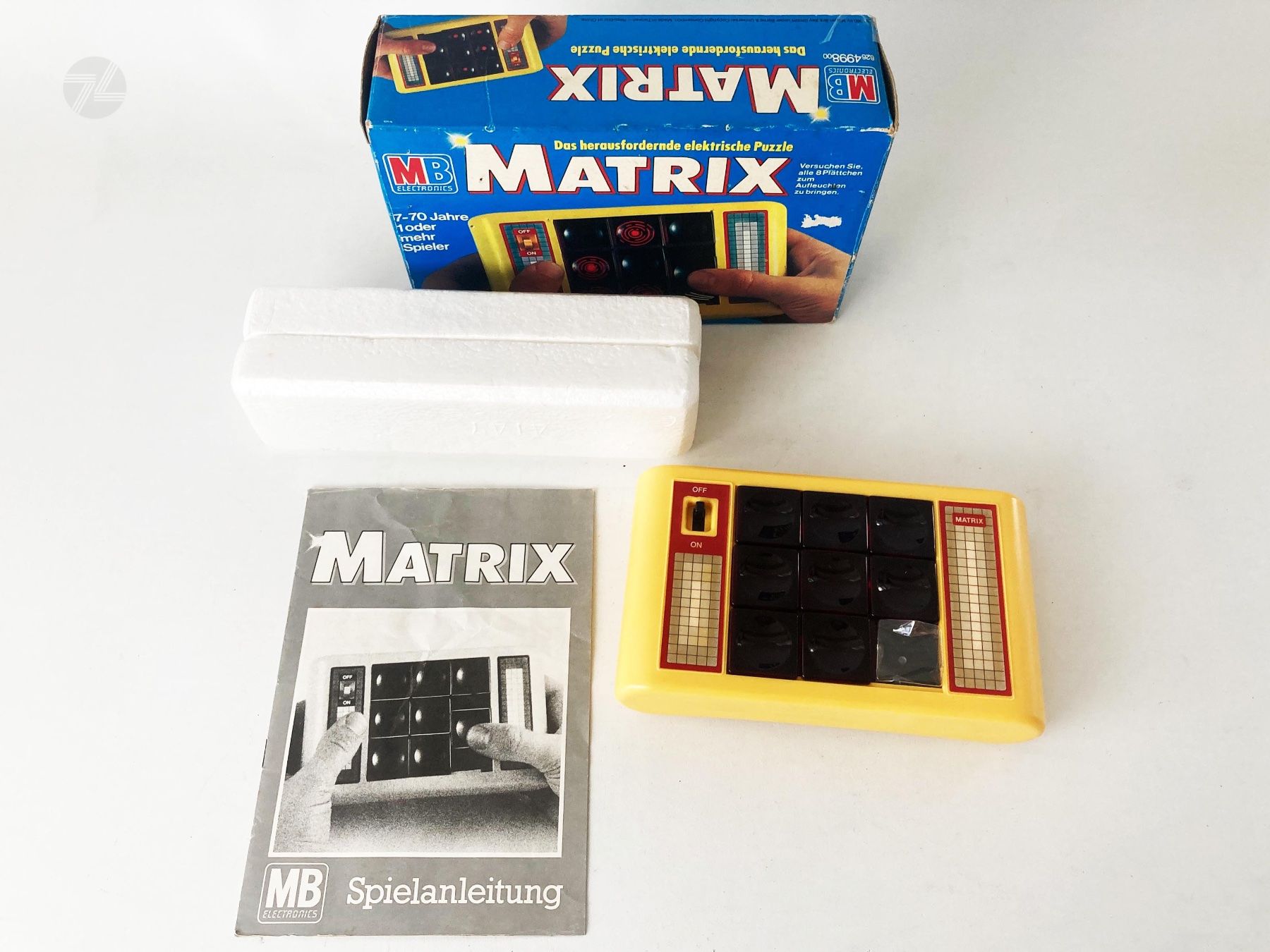 Spiele: MB Electronics MATRIX elektrisches Puzzle Vintage 80s Game – Gebraucht aus Wetzikon ZH von cyan74 1