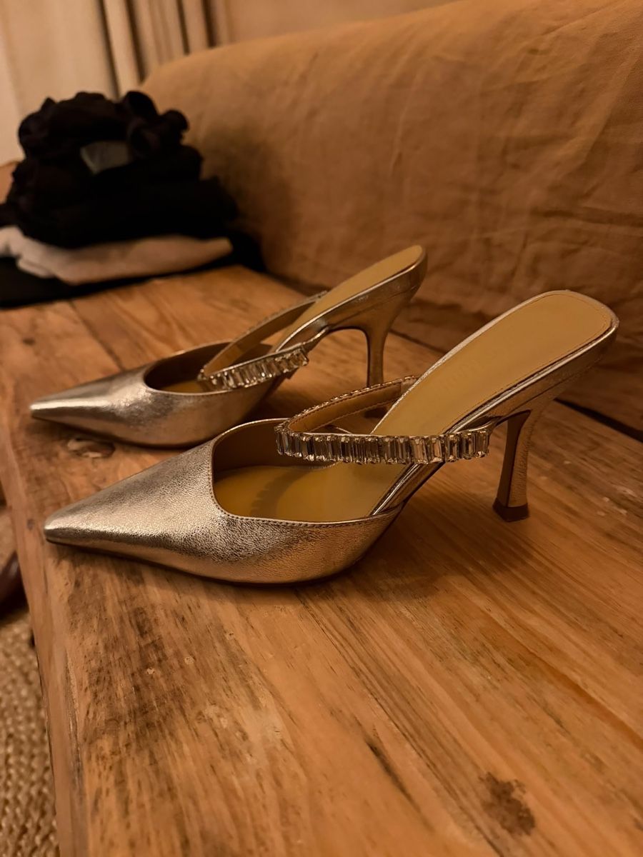 Steve Madden Scarpe da donna: Mules argentées  – Usato da Petit-Lancy venduto da LeanaFusti