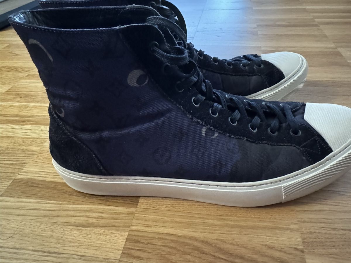 Louis Vuitton Scarpe da uomo: Louis Vuitton High Top Trainers, Size 9 – Usato da Basel venduto da Melchior_58 3