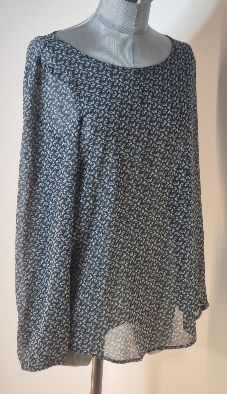Blusen: S 36 SEIDENSTICKER leichte Bluse langarm Chiffon semitransp. – Neu (gemäss Beschreibung) aus Dürnten von Bachtelsurfer 1