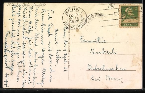 Cartoline postali: AK Herzogenbuchsee /Bern, Rössliplatz – Usato da Berlin venduto da bartko-reher 1