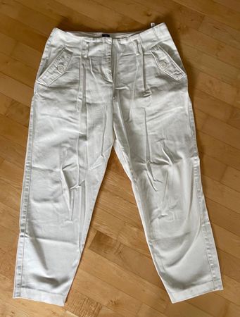 Manor Damenhose, weiss, Grösse 44, ideal für den Sommer!