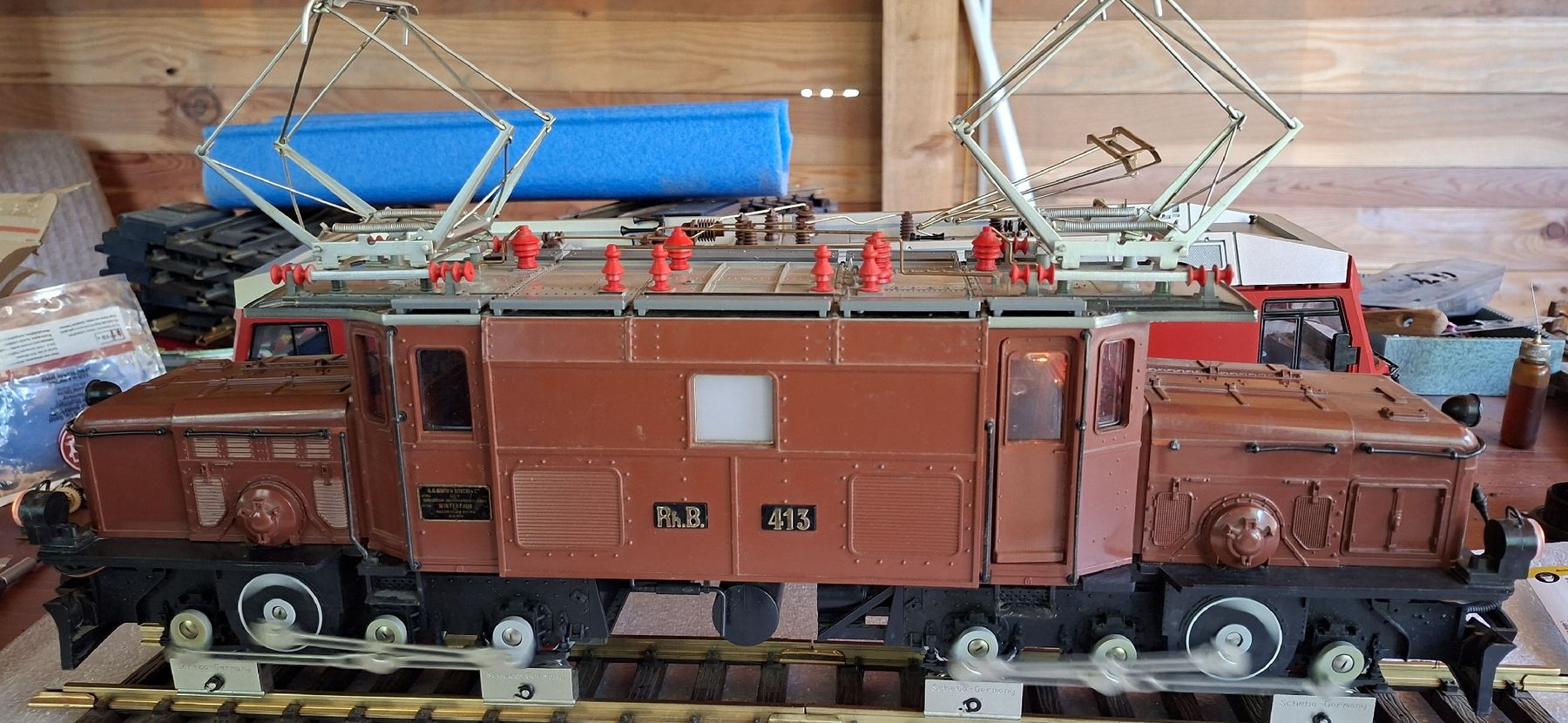 LGB Modellini di ferrovie: LGB RhB Ge 6/6 Kroki – Usato da Münsingen venduto da wd65 5