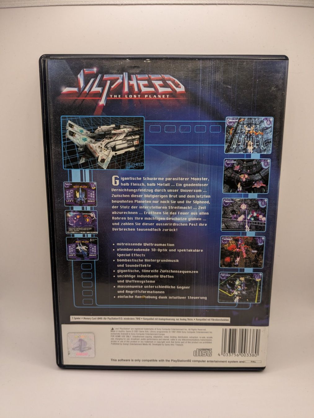 Sony Giochi: Silpheed The Lost Planet - Playstation 2 Game - Rare – Usato da Hünenberg See venduto da SpecialEditionGaming 2