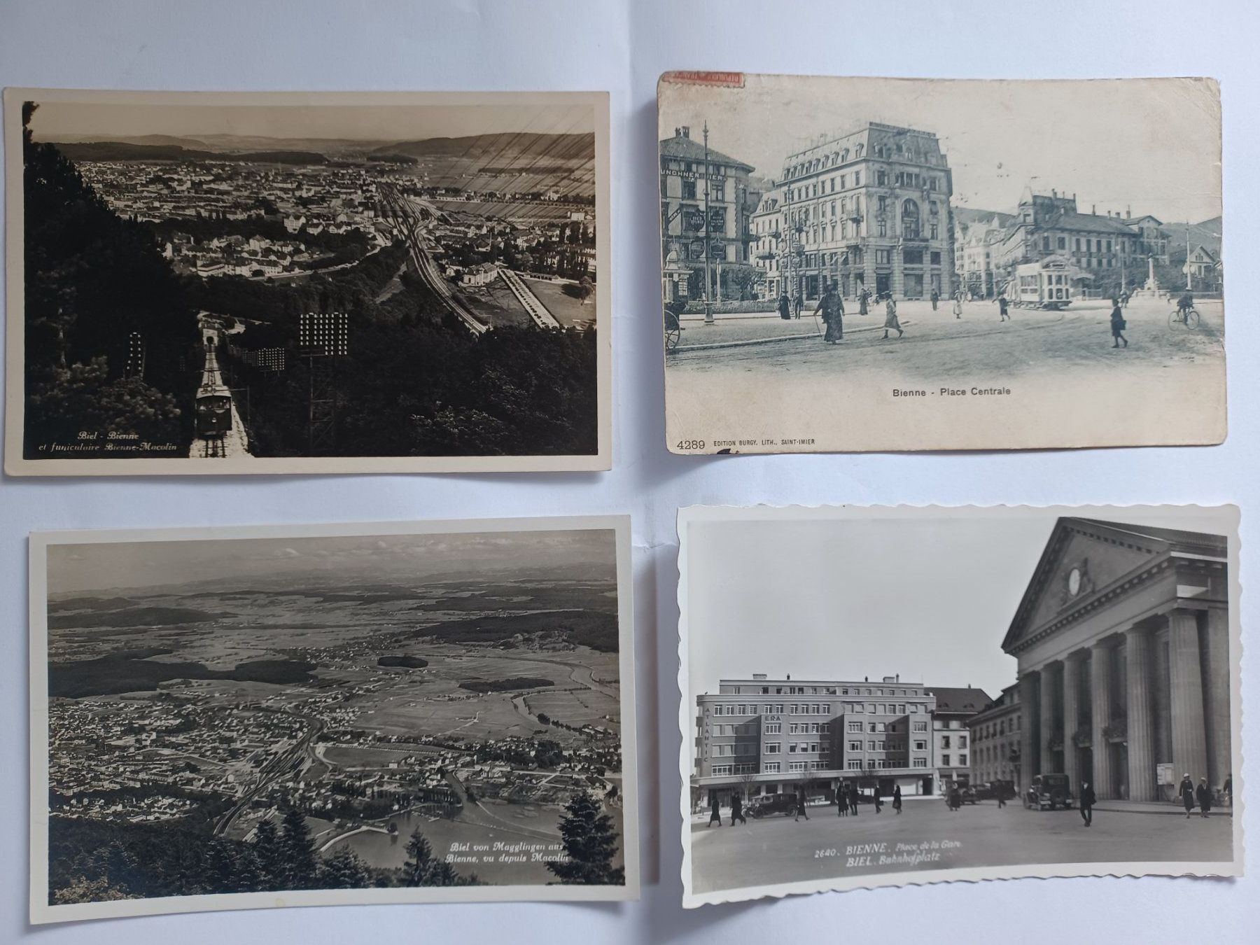 Cartoline postali: Alte Ansichtskarten Sammlung, 20 Stück Biel/Bienne – Usato da Ipsach venduto da rud_9wkq 3