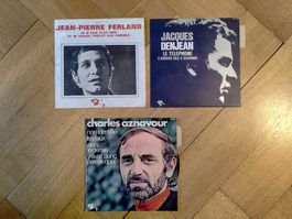 Plattenlot: Chanson française (6 Stk.)