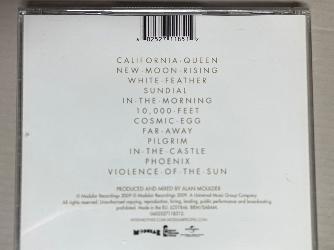 CDs: Wolfmother - Cosmic Egg – Gebraucht aus Muri b. Bern von AdidasCollector 1