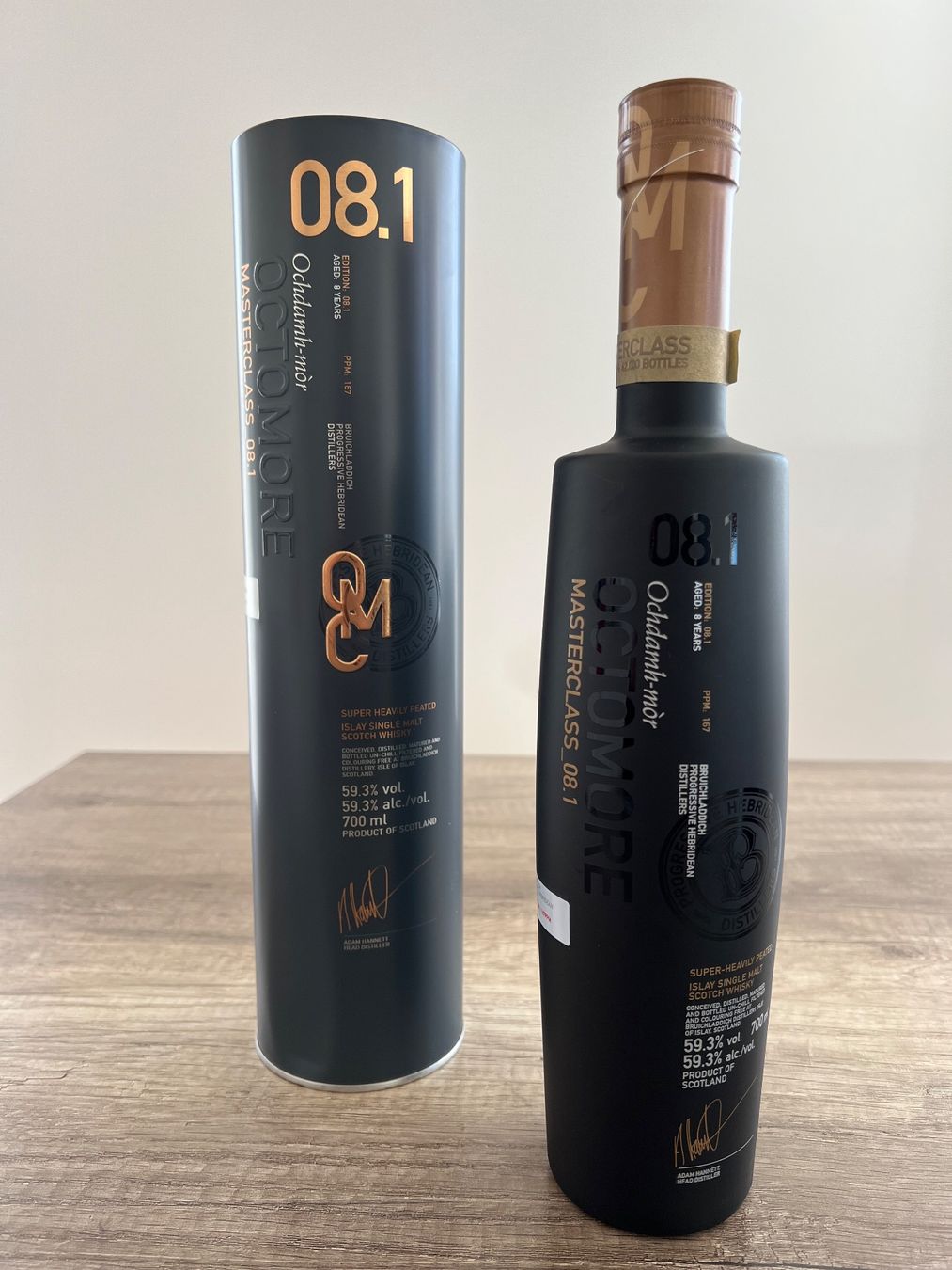 Bruichladdich Spirituosen: Ocotmore 08.1-08.4 Masterclass – Neu und originalverpackt aus St. Gallen von JanRhyner 2