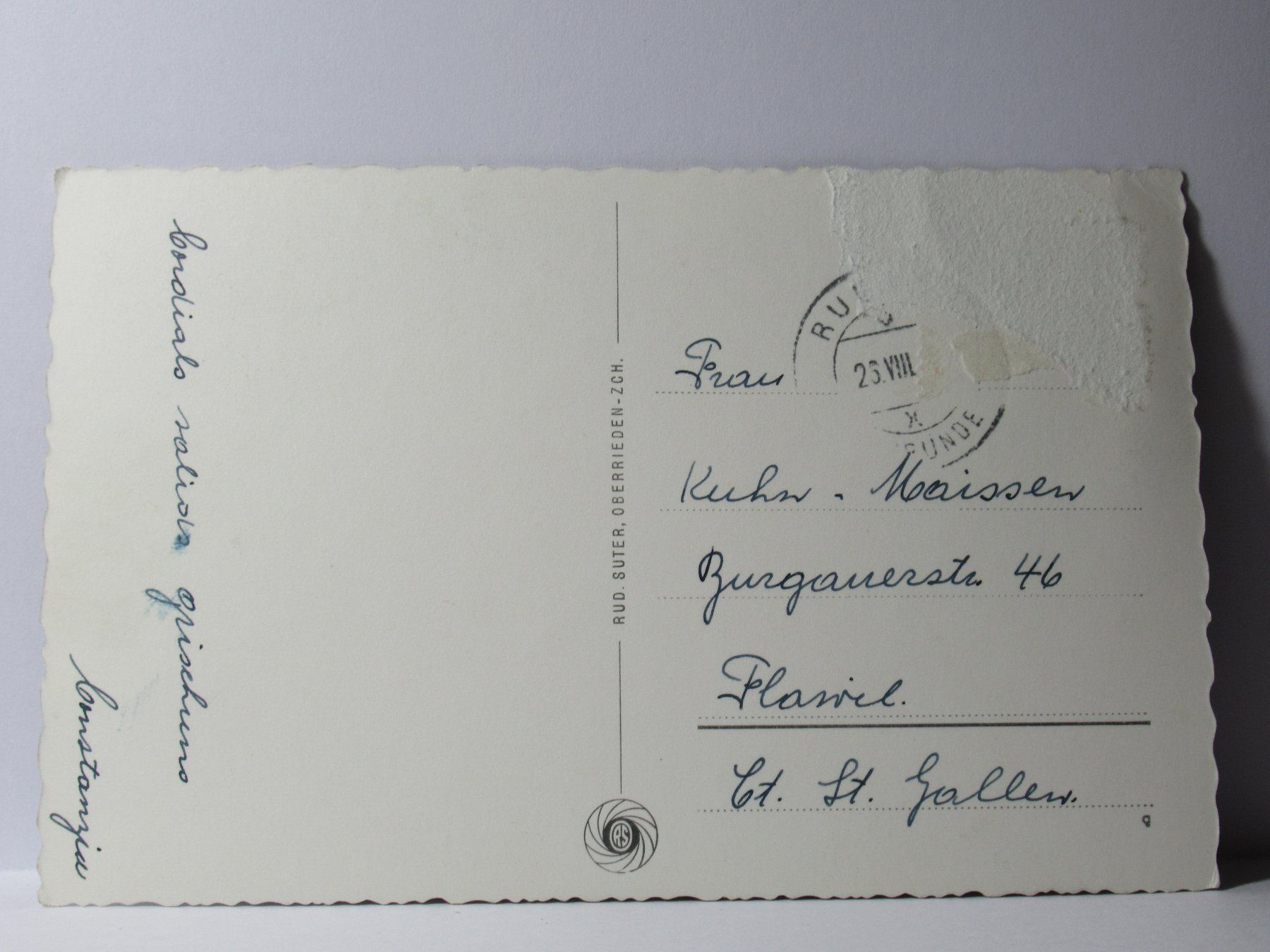 Cartoline postali: Oberalppass – Usato da Grenchen venduto da Bluemchen1900 1