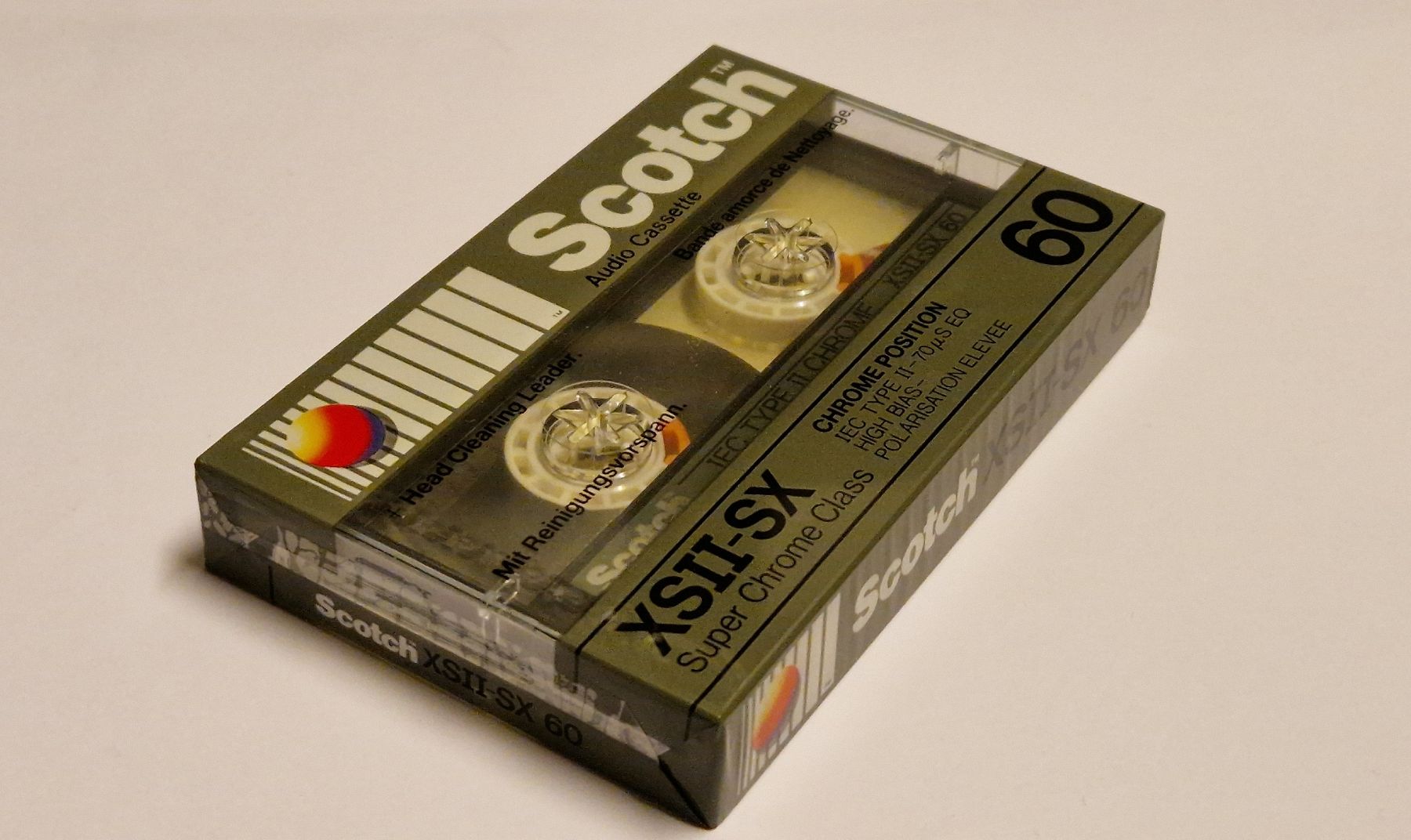 Kompaktkassetten: Scotch XSII-SX 60 Audio Kassette, Neu und Eingeschweißt – Neu und originalverpackt aus Zürich von  2