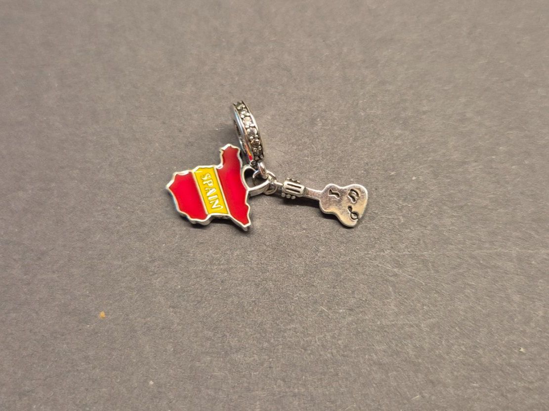 Ciondoli: Silber Charm Spanien +Garantie – Nuovo (secondo la descrizione) da Rotkreuz venduto da Carbone_Bijou-Shop 1