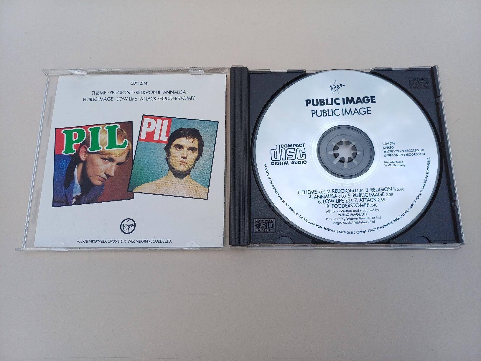 CDs: Public Image "First issue" CD – Neu (gemäss Beschreibung) aus Begnins von Drastic-Sound 2