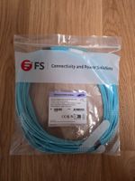 FS.com LWL Glasfaser Patchkabel OM4 LC/UPC – 15 m – Neu & un