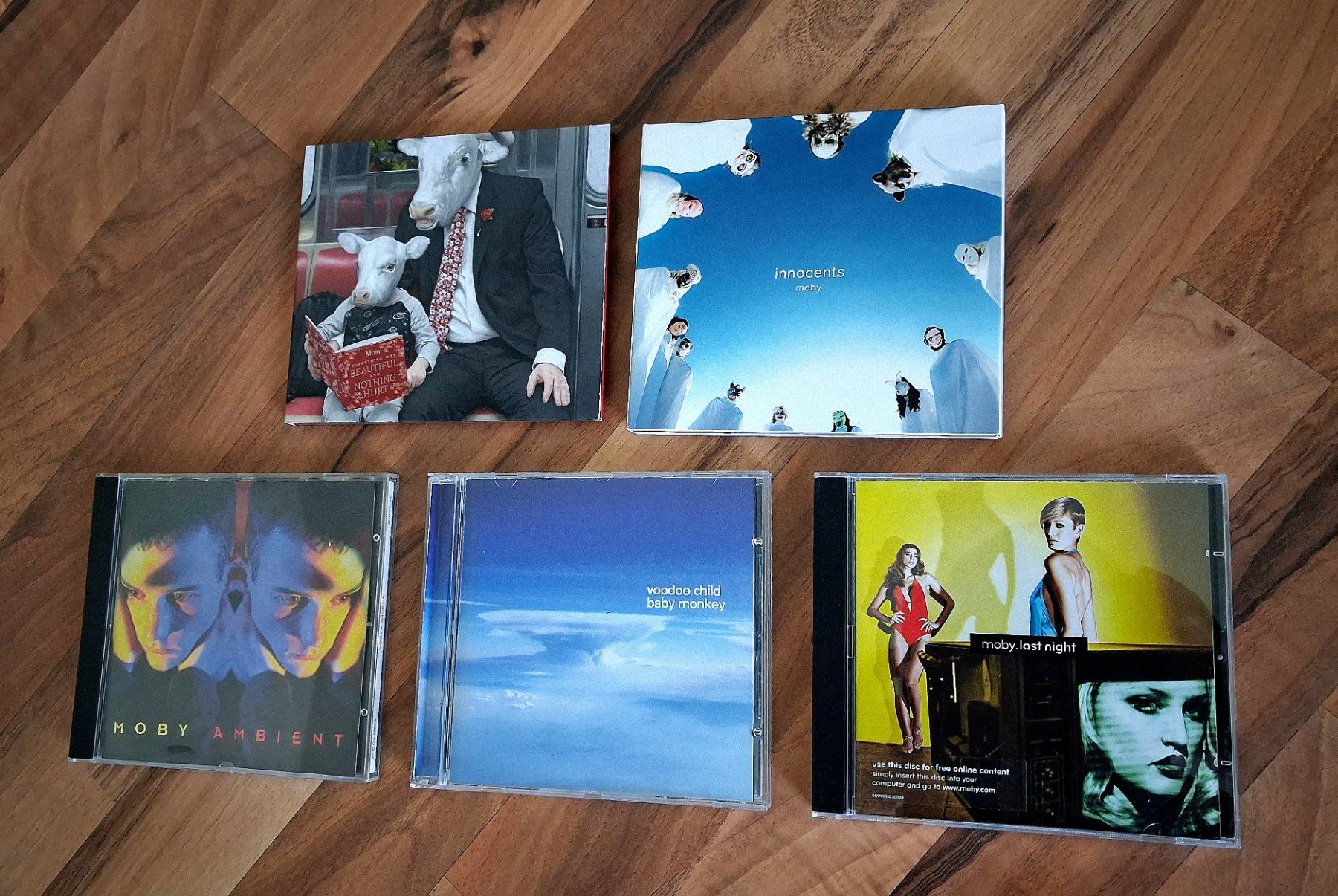 CDs: Moby - 5 CD's - Digipak - Electro – D'occasion à Wilderswil par Silverybrown