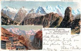 -Litho Interlaken ,Schynige Platte,1904